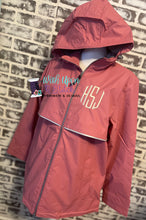 Load image into Gallery viewer, Charles River Monogrammed Full Zip Rain Jacket