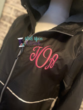 Load image into Gallery viewer, Charles River Monogrammed Full Zip Rain Jacket