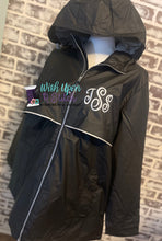 Load image into Gallery viewer, Charles River Monogrammed Full Zip Rain Jacket PLUS SIZE